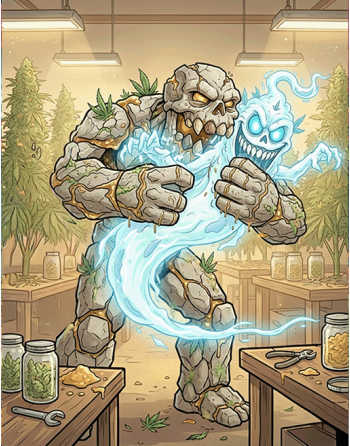 Dry shift white widow