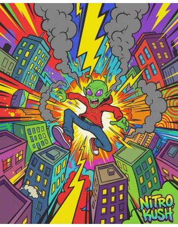 illustration de nitro kush