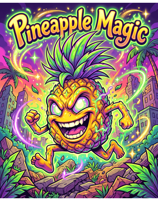 Illustration de la variété Pineapple magic