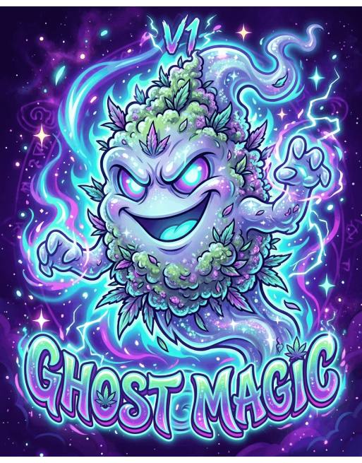 Illustration de la V1 ghost bueno cbd